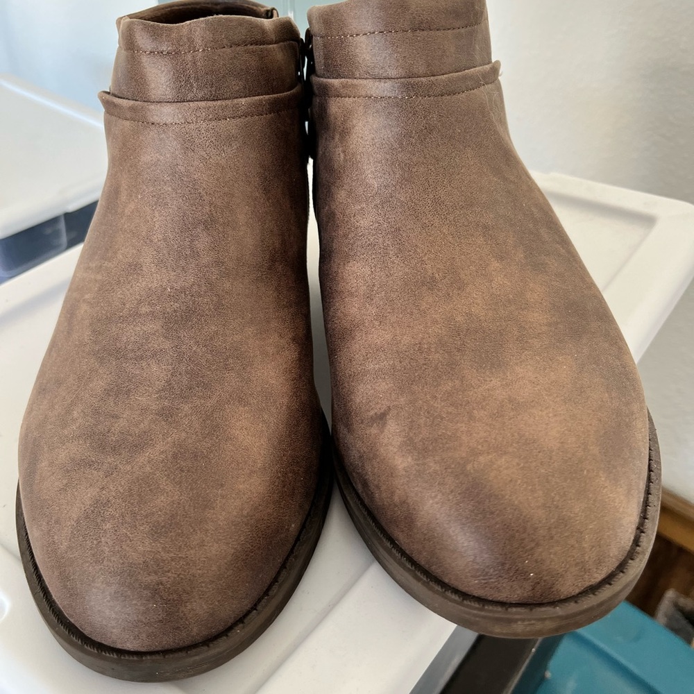 Torrid Brown Ankle Boots